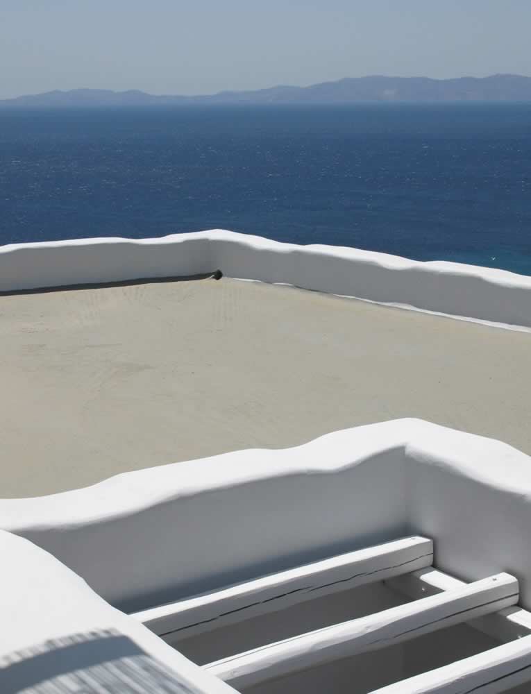 Vega studio, double lit et cuisine américaine admirablement disposés dans un espace unique, TV, une salle de bains,Vega Apartments in Tinos island, Cyclades